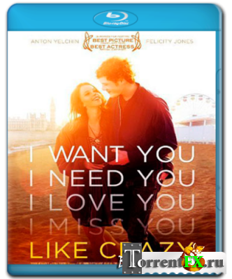 Как сумасшедший / Like Crazy (2011) BDRip 1080p | L