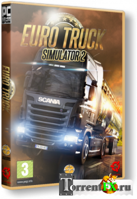 Euro Truck Simulator 2 [v 1.7.1.48352 + 2 DLC] (2013) PC | RePack